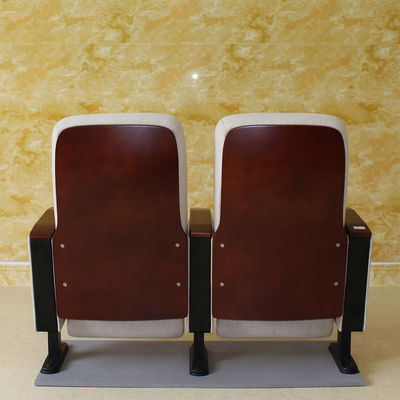 Dureza plegable de Hall Chairs Anti Electrostatic Medium del cine de 2 Seater