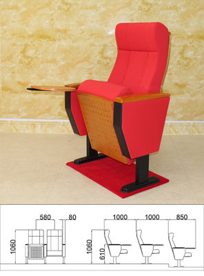 Densidad lavable hipoalérgica de Hall Chairs Folding Moistureproof High del cine