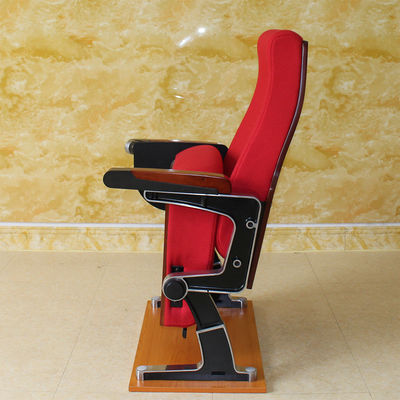 Silla del cine del ODM con el soporte de vaso, asientos rojos ininflamables del teatro de Multiscene