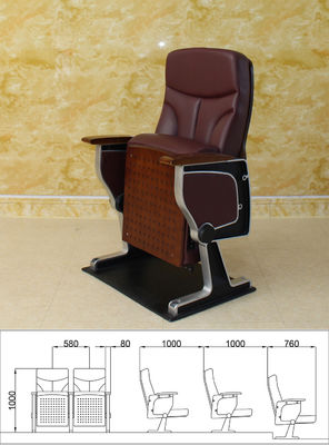 Cine de madera carmesí Hall Chairs
