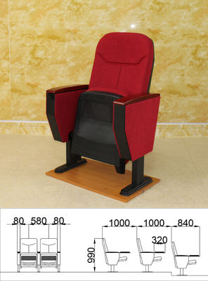 Prenda impermeable hipoalérgica de la silla de Hall Movie Theater Stadium Seating de la conferencia del ODM