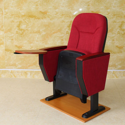 Artículo rojo de Hall Chairs Adjustable ISO9001 del cine del cine ininflamable