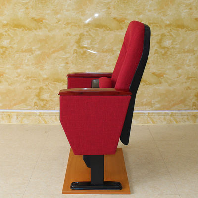 Artículo rojo de Hall Chairs Adjustable ISO9001 del cine del cine ininflamable