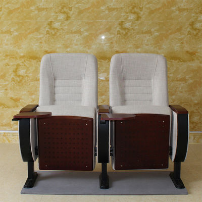 Dureza plegable de Hall Chairs Anti Electrostatic Medium del cine de 2 Seater