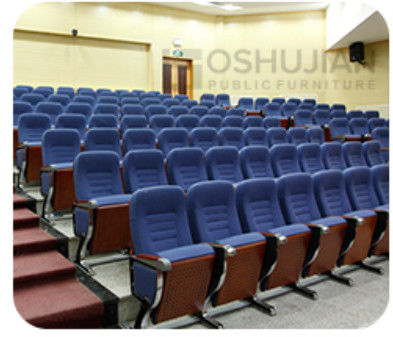 Dureza plegable de Hall Chairs Anti Electrostatic Medium del cine de 2 Seater