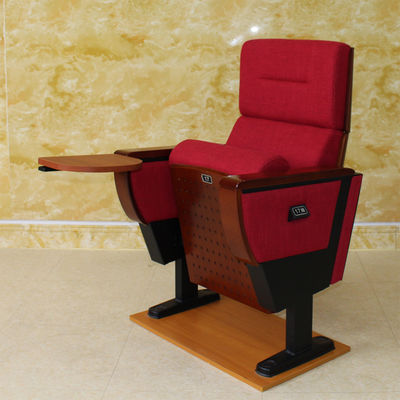 Electrostático anti plegable de la esponja del respaldo de Hall Chairs With 500m m del cine del teatro