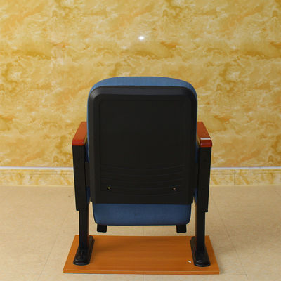 Piel multifuncional plegable durable del teatro ISO14001 de los asientos del cine amistosa