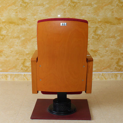 Silla plegable del cine con el soporte de vaso, sillas incombustibles del auditorio del peso 20kg