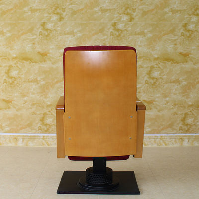 Sillas rojas antiestáticas del cine de Multiscene, soporte de vaso plegable de la silla del cine