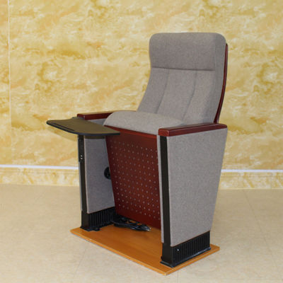 Asiento plegable recargable del auditorio, silla práctica del cine del ODM con el soporte de vaso