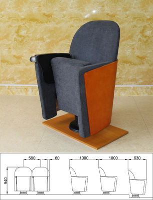 Teatro plegable sin ruido Hall Use High Resilience Detachable de los asientos del cine