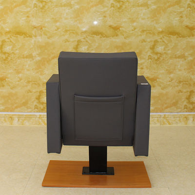 El cine plegable negro plegable asienta sillas de la película con la alta densidad de aluminio de la pierna