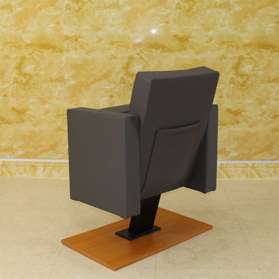 El cine plegable negro plegable asienta sillas de la película con la alta densidad de aluminio de la pierna