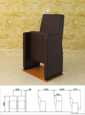 Asiento plegable desmontable del auditorio