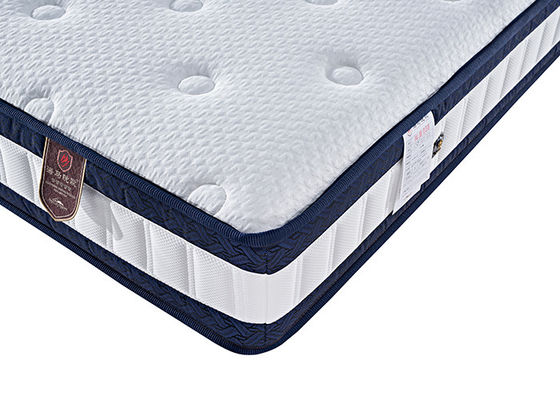 Colchón hipoalérgico de la cama del estilo del hotel, colchón ortopédico del OEM para la cama del hotel